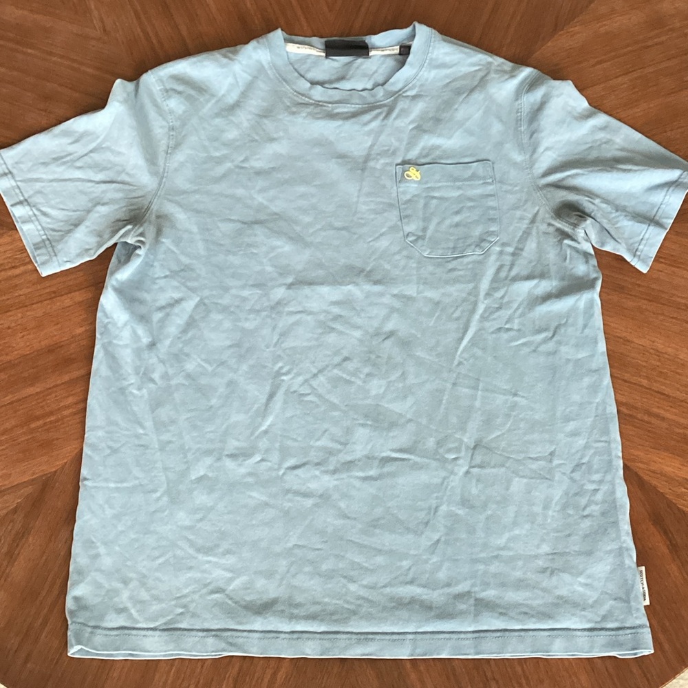 Scotch & Soda Light Blue Short Sleeve Tee